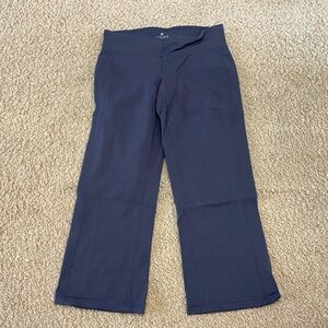 Athleta PowerSoft Cropped Flared Performance capris